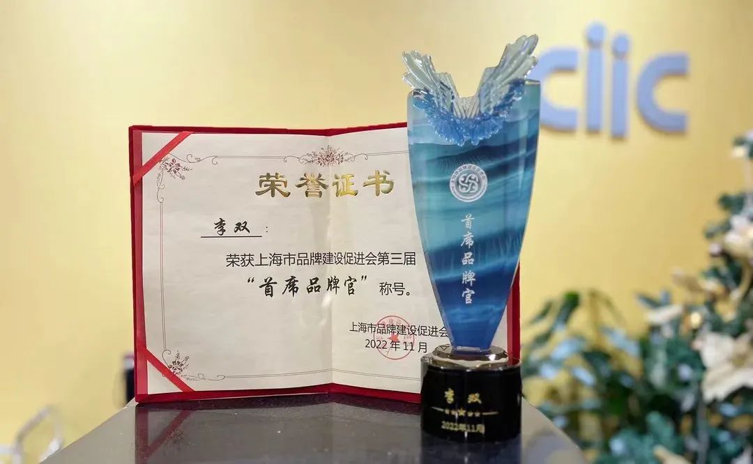 中智股份黨委書記、副總經(jīng)理李雙當選“首席品牌官”